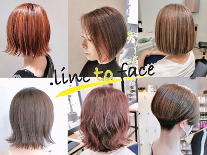 ドットライントゥーフェイス(.line to face)の写真