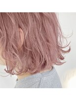 モーメント(Moment) ホワイトピンクブリーチ2回~ /ハイトーン/韓国ヘア