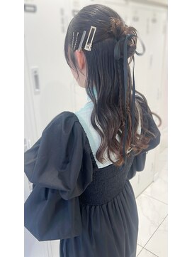 アッシュ 二俣川南口店(Ash) 【カチモリスタイル】ハーフアップアレンジ