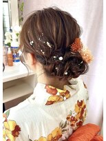 ジェミータ 横浜&nbsp;ルーズシニヨン【横浜/ヘアセット/ヘアメイク】