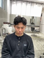 サンズ 梅田 中崎町(SUNS) 【梅田】ショートアップバングツイストスパイラルパーマ