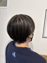 ギルド 東久留米店(GUILD) 大人ショートボブ×ハイライトカラー