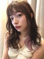 ソジ(soji)&nbsp;【インナーエクステ】で柔らかミディアムレイヤー