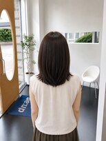 ビーアップヘアー(be:up hair) 同日施術で叶う艶髪ミディアム
