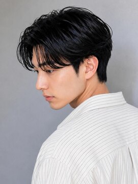 ソース 梅田(SOURCE) 韓国風センターパート/メンズ