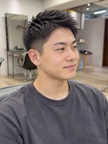 メンズルーパ 三宮 元町(Men's LOOPA)&nbsp;フェードアップバング/メンズ/神戸/三宮