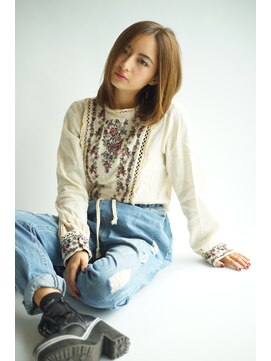 ローラン(ROULAND) カーキグレージュnatural bob