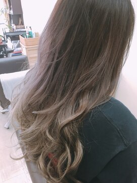 ヘアアンドネイル シーソー(Hair&Nail Seesaw) モーブホワイト カラー
