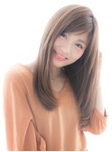柔らかツヤツヤストレート☆