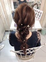 ヘアーメイクサロン リュクス(Hair make salon LUXE) 編みおろし