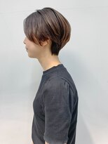 テトヘアー(teto hair) short(ショートヘア、ハンサムショート、前下がり)