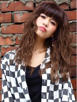 パム 恵比寿(PAM.) 大人かわいいアッシュブラウングラデーション[恵比寿/渋谷]