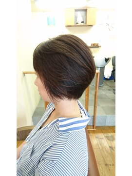 ヘアー サロン レイラン(Hair Salon REIRAN) 丸みのあるショート