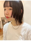 【Barouche】　ｗライン　切りっぱなし　堀江