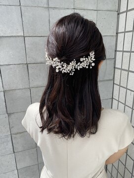 テテ(.tete) クラシカルハーフアップ