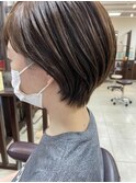 やわらかショートボブ