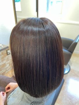 ヘアールーチェ(Hair Luce) ナチュラルストレートボブ