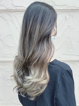 ハンナ 札幌(HANNAH) #プルシールエクステ#グラデーション#バレイヤージュ