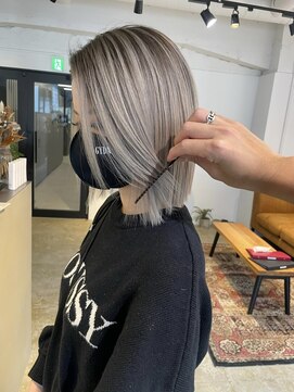 メリー オオサカ(Merly Osaka) 完璧！色落ちも綺麗&放置できるバレ_white ash color_