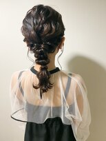 ヘアセット シャンプーアンドスパ専門店 ウルー(Uruu) 【編みおろし】天神/天神駅/ヘアセット/早朝