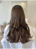 ロング#ミルクチョコレート#ヘルシースタイル#20代・30代