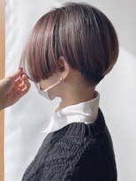 【morio 原宿】刈り上げハンサムショート　前下がり