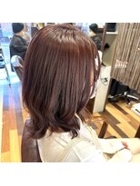 ジールドゥーエ(Zeal due)&nbsp;ミディアム外ハネ×ピンクパープルMIX color