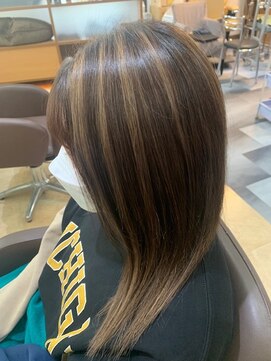 ヘアーアピス 二戸店(hair apis) ハイライトカラー