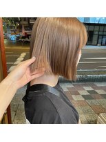 ボアップ(boappu)&nbsp;#ブリーチカラー#Wカラー#ベージュカラー#トリートメント#ボブ