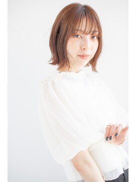アッシュ 池袋店(Ash) 20代30代40代『切りっぱなし外ハネボブ』　　＃池袋駅