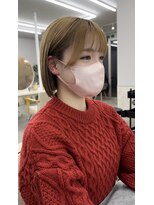 サンド 鹿児島中央(sand)&nbsp;ボブ/フルバング/ハッシュカット/イメチェン/似合わせカット]