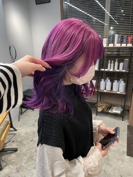 イオール 北千住(ior) 濃いめコットンキャンディーカラー【ior北千住】