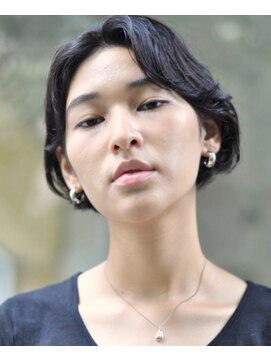 ファイブシーン アオヤマ(5SCENE AOYAMA) 切りっぱなしボブミニボブパーマくびれボブ外ハネボブ