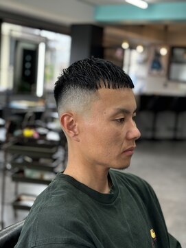 ヘアーラボ 樟葉(Hair Labo) クロップトップ スキンフェード 枚方 南楠葉