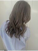 ブリーチなしダブルカラーで柔らかミルクティーベージュ 横浜