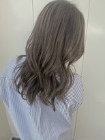 ロンドアジュール 横浜(Lond azur)&nbsp;ブリーチなしダブルカラーで柔らかミルクティーベージュ 横浜