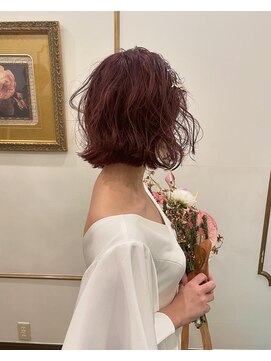 髪質改善と縮毛矯正の専門店 サンティエ(scintiller) 顎ラインボブ