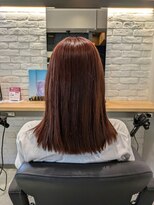 エイト 沖縄豊崎店(EIGHT toyosaki) 【EIGHT 豊崎】お客様スタイル…ピンクブラウン…