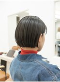 ボブ　くびれボブ　韓国風ボブ　似合わせカット　メルティカラー
