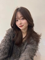 コート 表参道(Cote)&nbsp;cote大島 ミディアムレイヤー グレージュ 透明感カラー