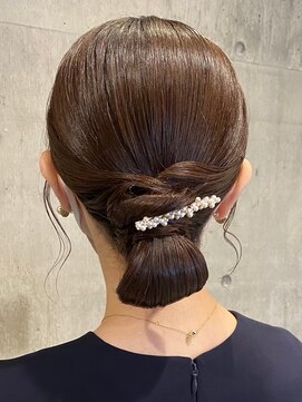 エイミー 伏見店(aemii) 上品なタイトヘア