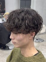 エデアンホンテン メンズサロン(EDEAN 本店 （旧：EDEAN 上通）)&nbsp;波巻きシャドウパーマ 熊本メンズヘア MEN'S HAIR 髪型