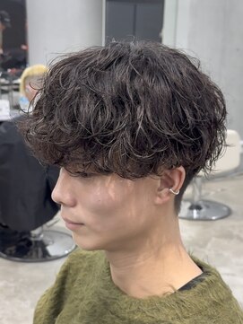 エデアンホンテン メンズサロン(EDEAN 本店 （旧：EDEAN 上通）) 波巻きシャドウパーマ 熊本メンズヘア MEN'S HAIR 髪型