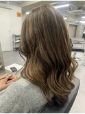 ハイライト×ナチュラルブラウンカラー【上板橋】