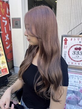 ロア 福岡天神本店(LORE) ダブルカラーベージュカラーケアブリーチカラーハイトーンカラー