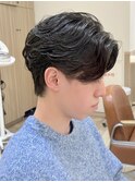 スペインカール/スパイキーショート/フェザーパーマ/新宿/メンズ