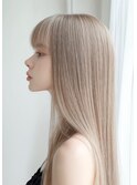 ★10代20代30代/ホワイトミルクティーカラー/ホワイトブロンド