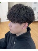 波巻きパーマ/波巻きツイスパ