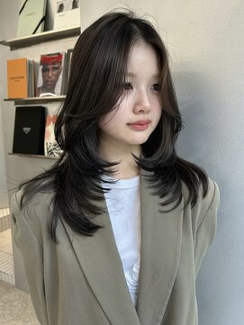 ペレ アネックス 大阪梅田茶屋町店(PELE ANNEX) ホワイトグレージュ/デジタルパーマ/フェザーパーマ/梅田