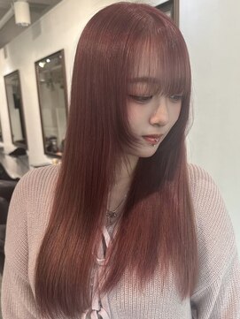 イリ 梅田(ili) ハイライトカラー/ミルクティーベージュ/レイヤーカット